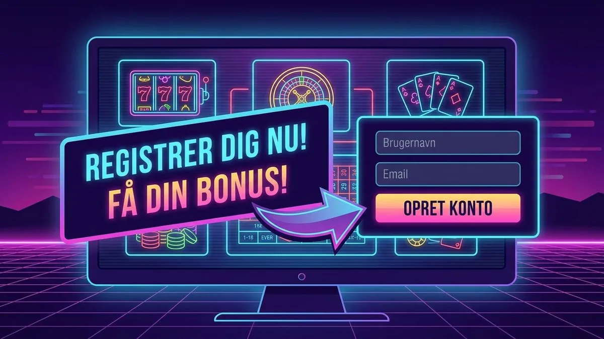 Tilmeld dig med bonus